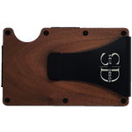 Lite Walnut - Card Holder with RFID Blocking