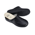 Loosu Geschlossene Ledersandalen - Schwarz