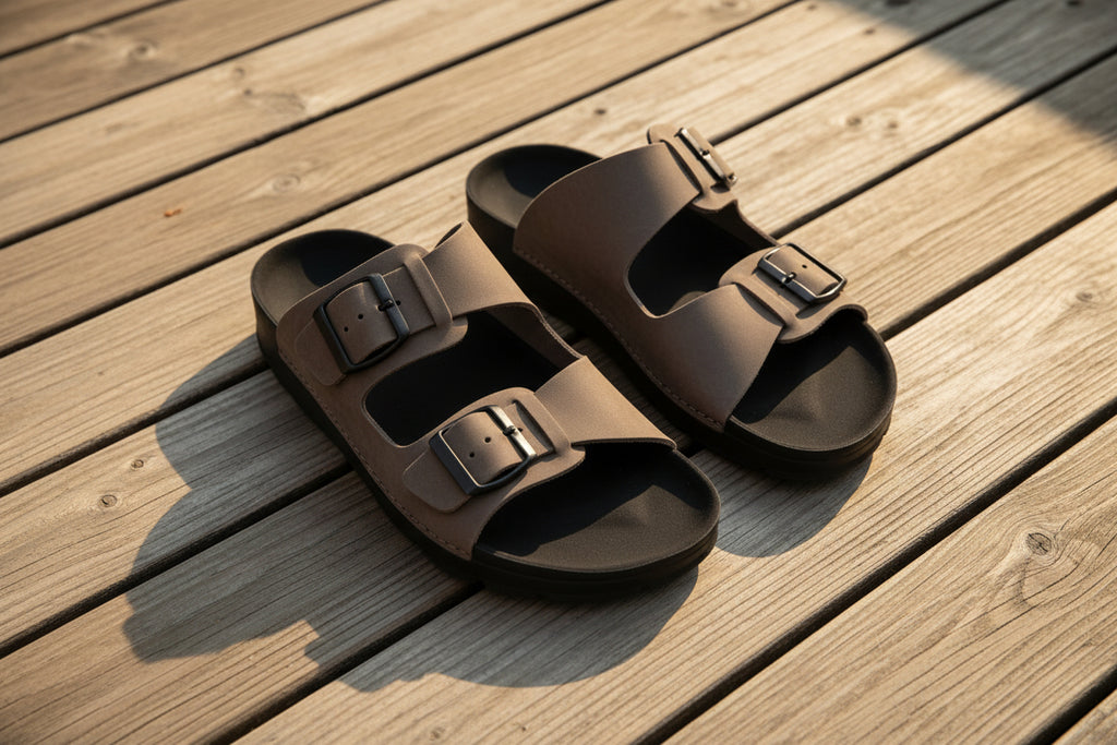 Sandalias Hombre Märt – Marrón Oscuro