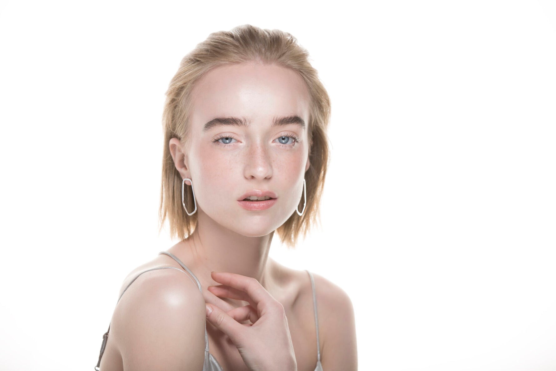 Frames Silver Earrings