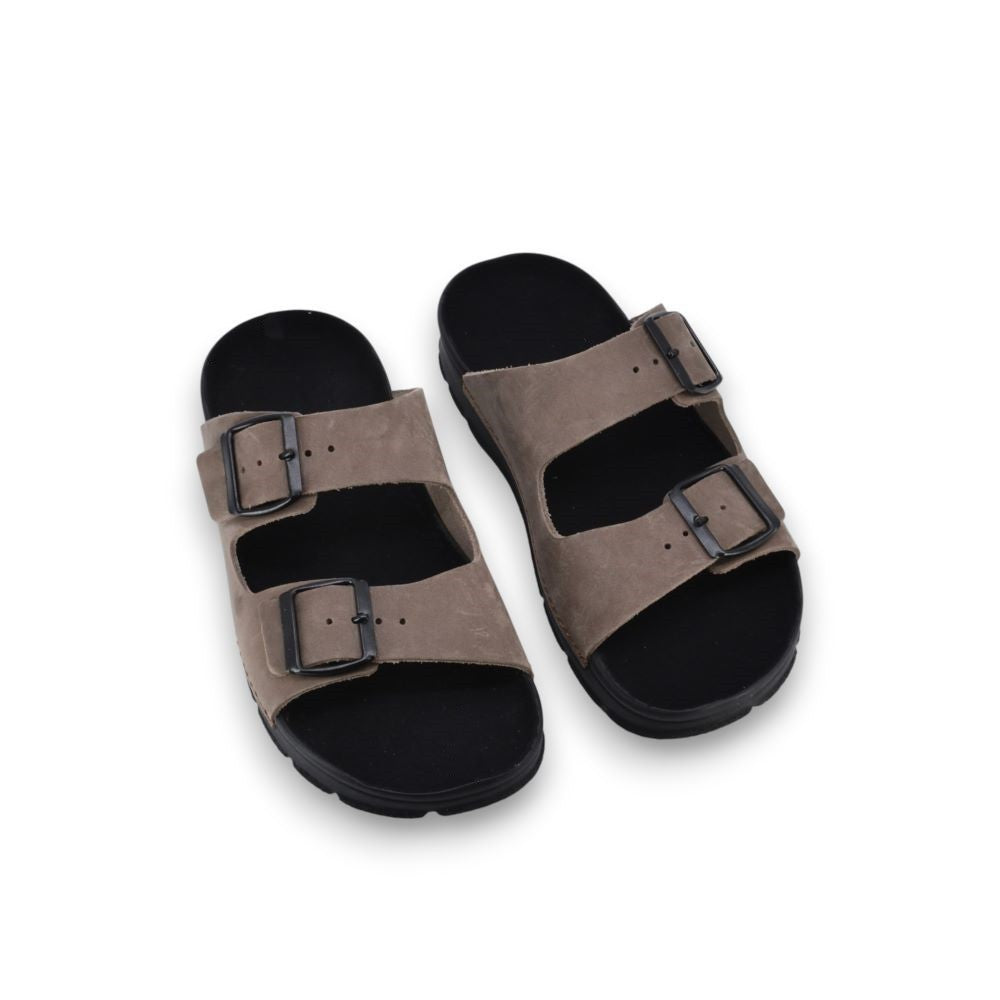 Sandali in pelle Meeliku – Marrone/Nero 