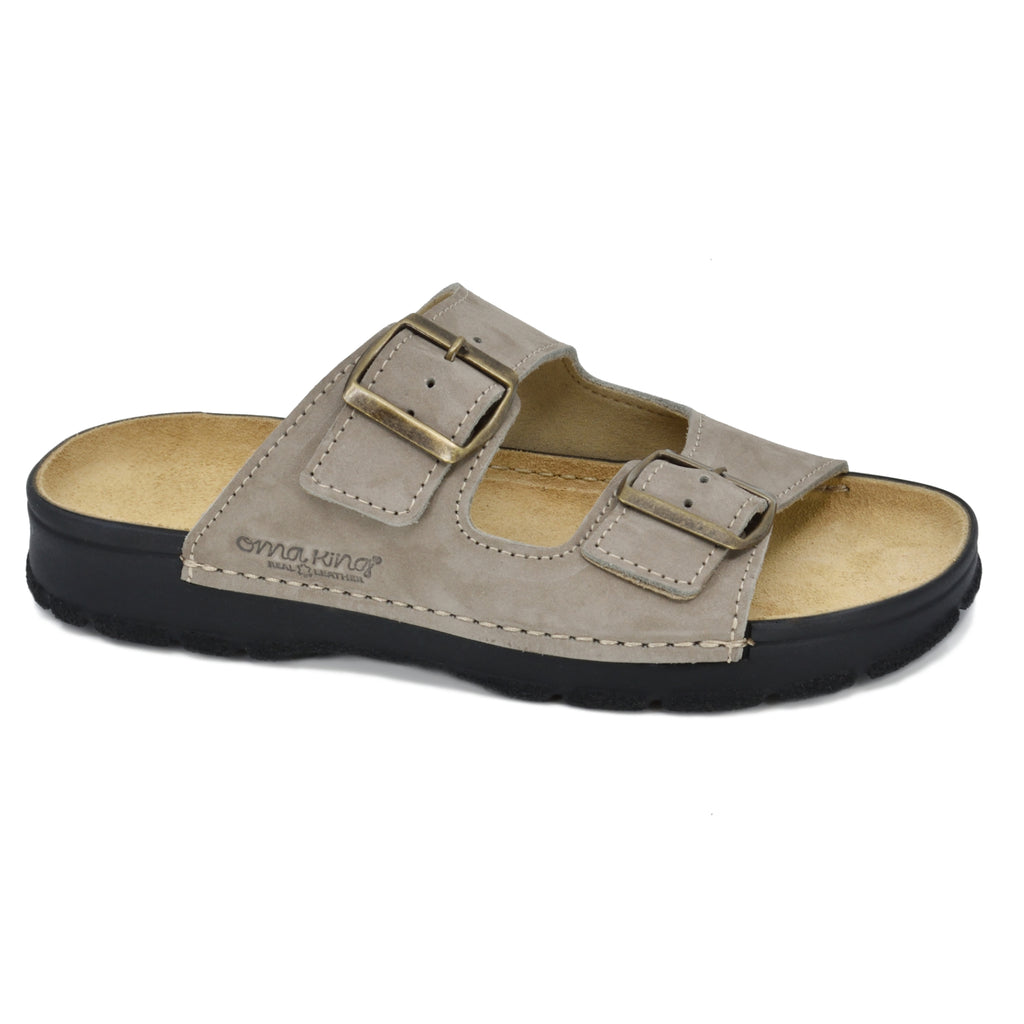 Meeliku Ledersandalen - Grau
