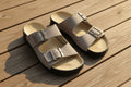 Sandalias Meeliku de Piel - Gris
