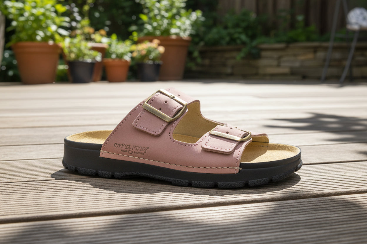 Sandalias Meeliku de Piel - Rosa