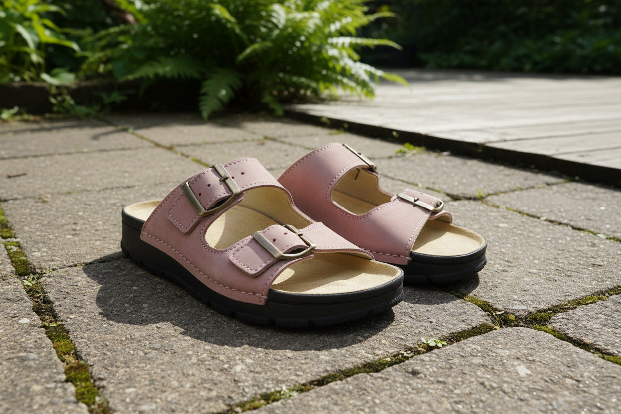 Sandalias Meeliku de Piel - Rosa