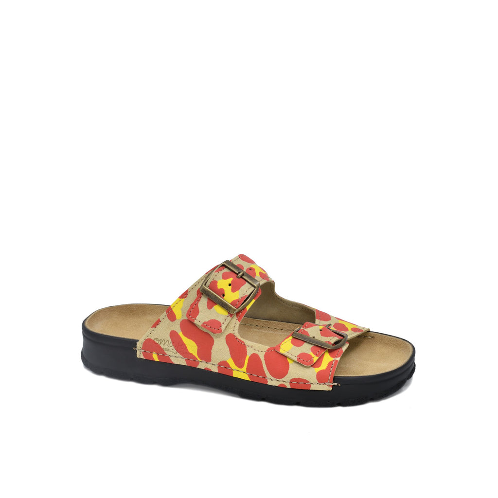 Meeliku Sandalen - Rood en Geel LE