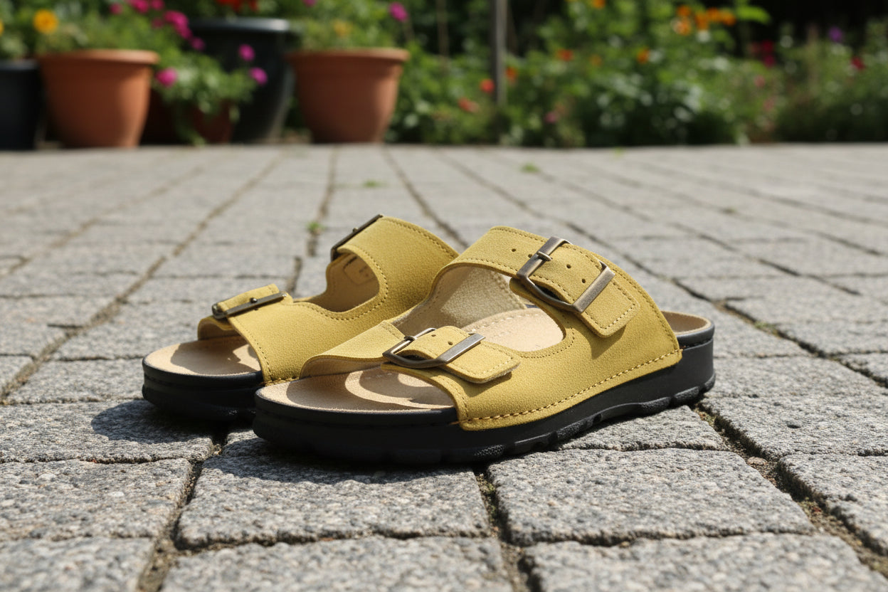Sandalias Meeliku - Amarillo
