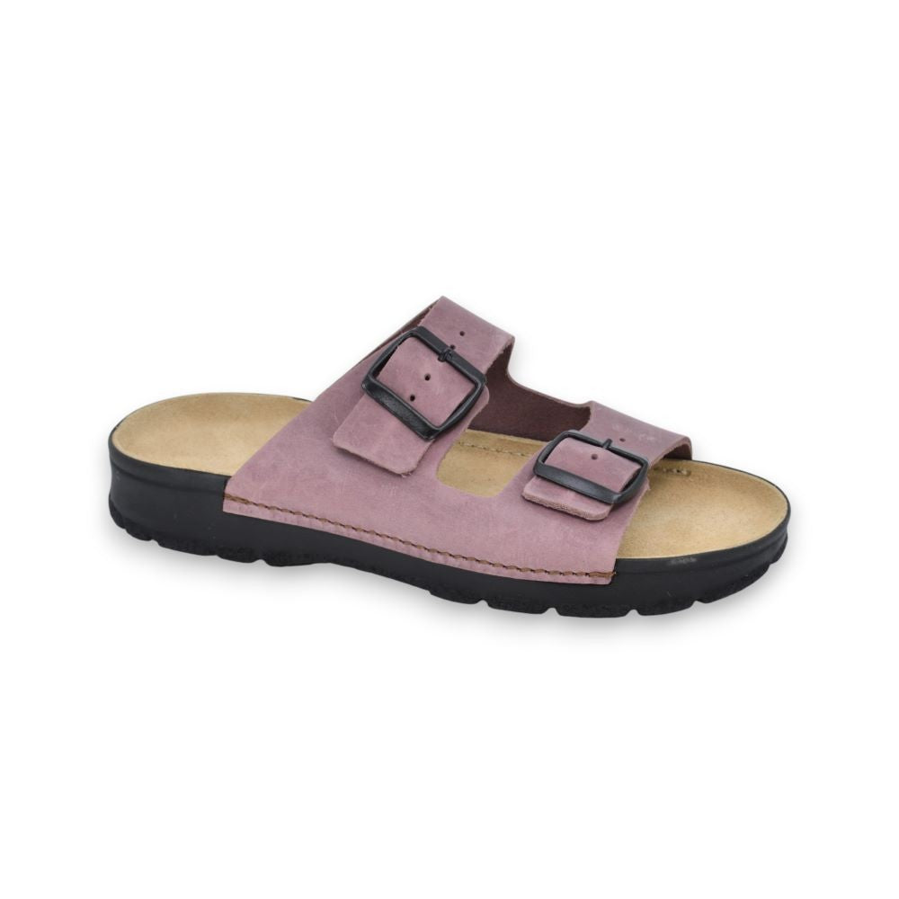 Meeliku Damen Ledersandalen – Staubrosa