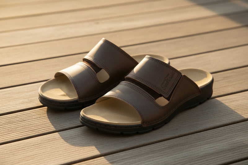 Miku Sandals - Brown