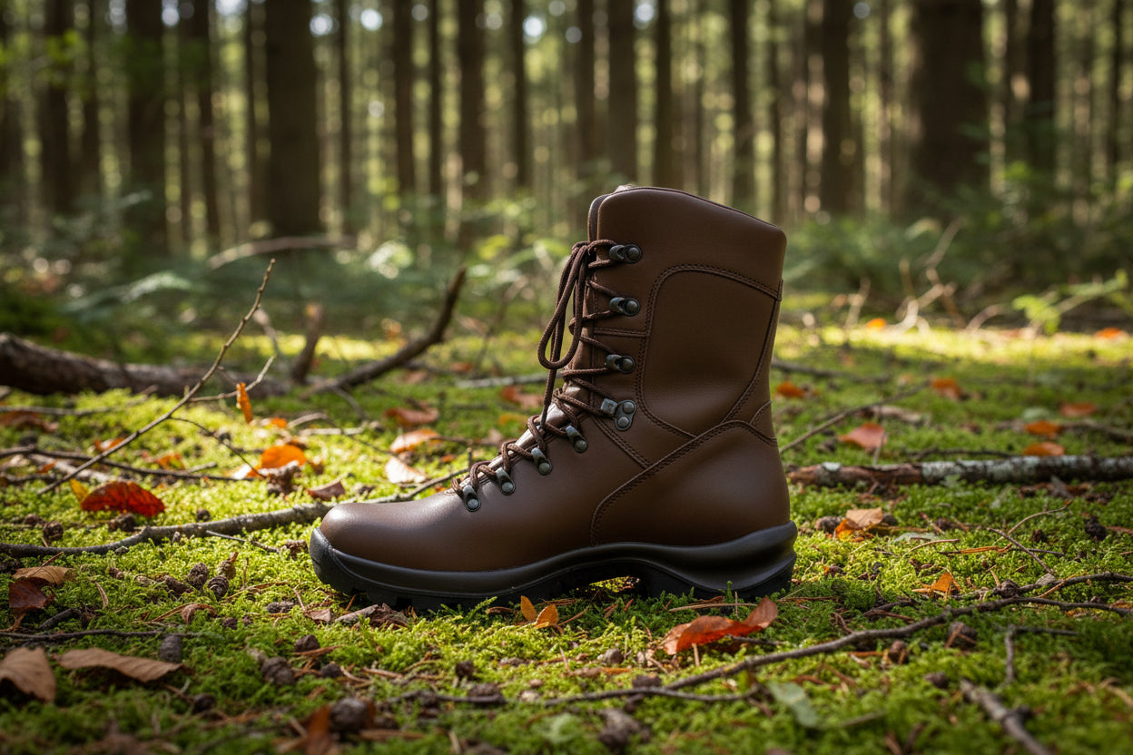 Botas Militares 739 - Marrón Oscuro
