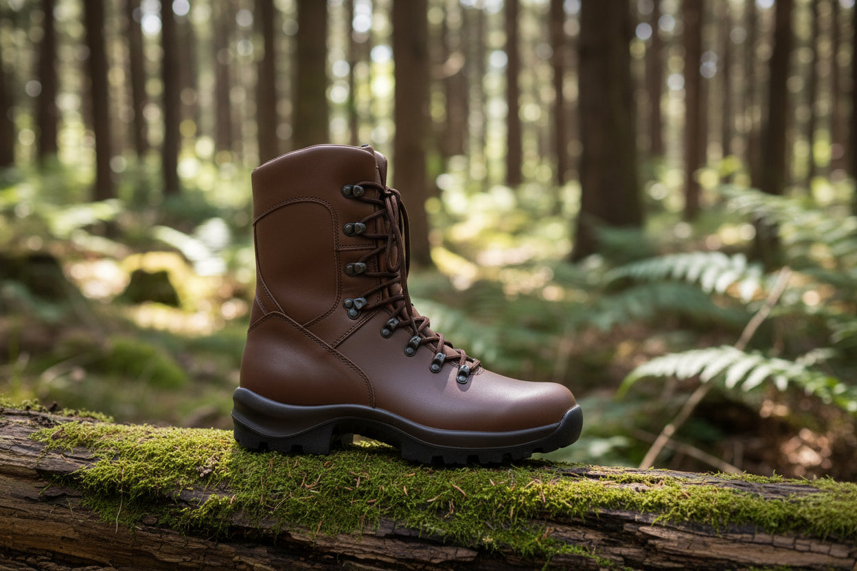 Botas Militares 739 Invierno - Marrón Oscuro