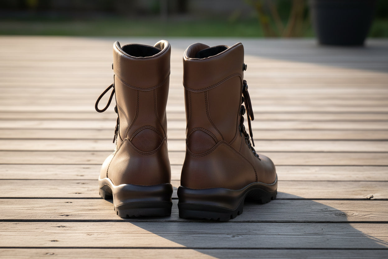 Botas Militares 739 Invierno - Marrón Oscuro