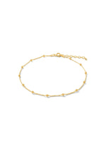 Mini Bubble Anklet - Gold