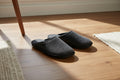 Pantuflas de Fieltro Natural Mustja