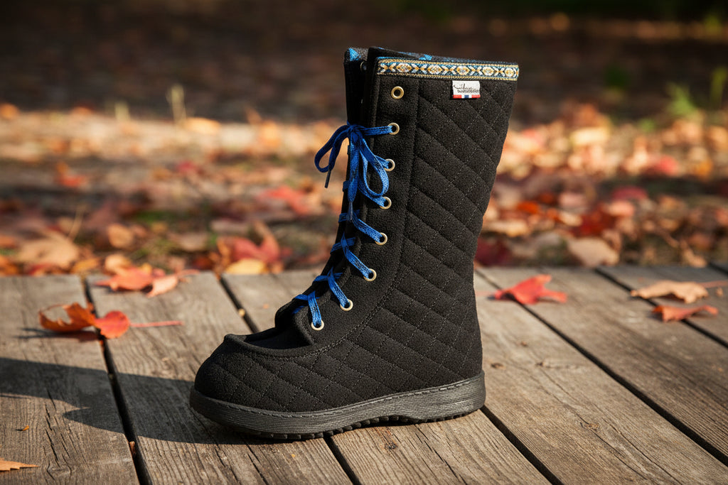 Polar Lobben Felt Boots - Black