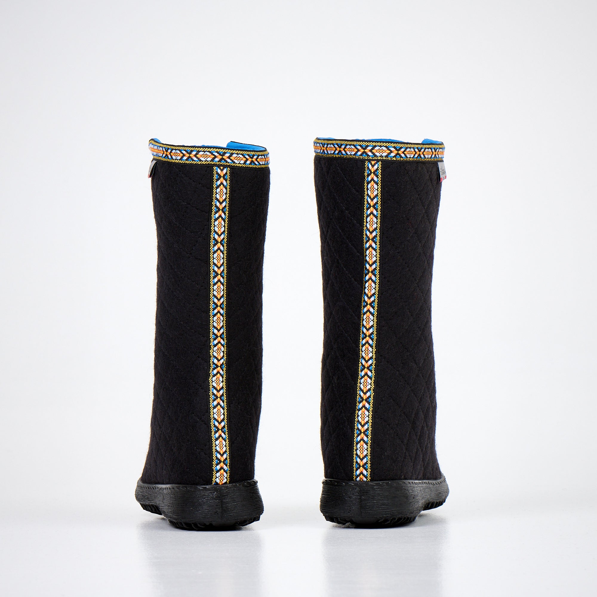 Botas de fieltro Polar Lobben - Negro