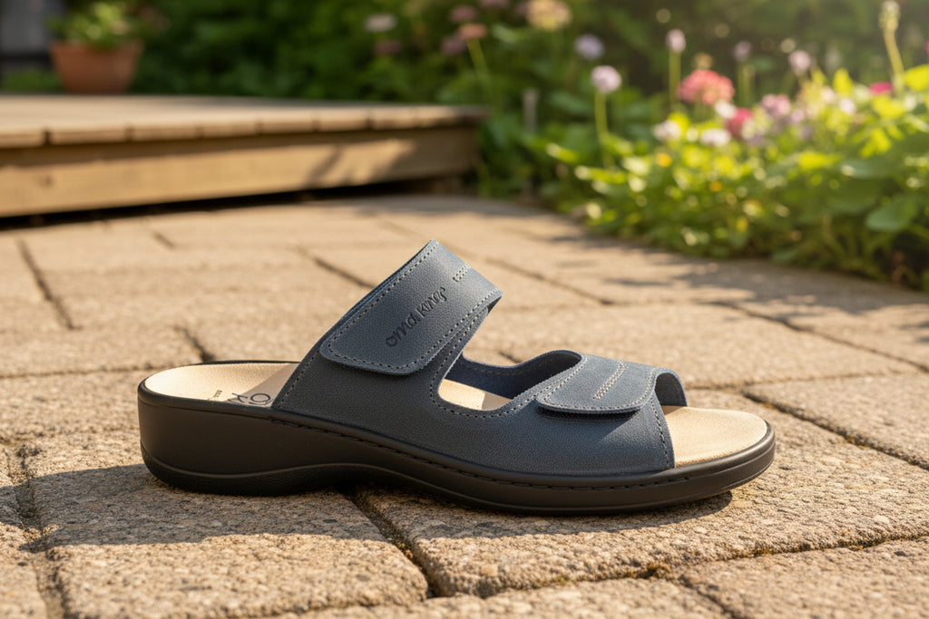 Sandali ergonomici professionali - Blu