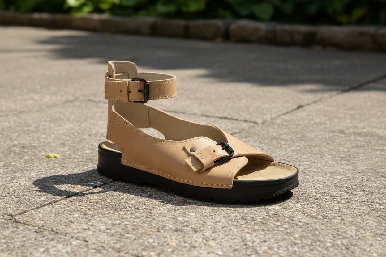 Sandalias TOKU Atenas - Beige