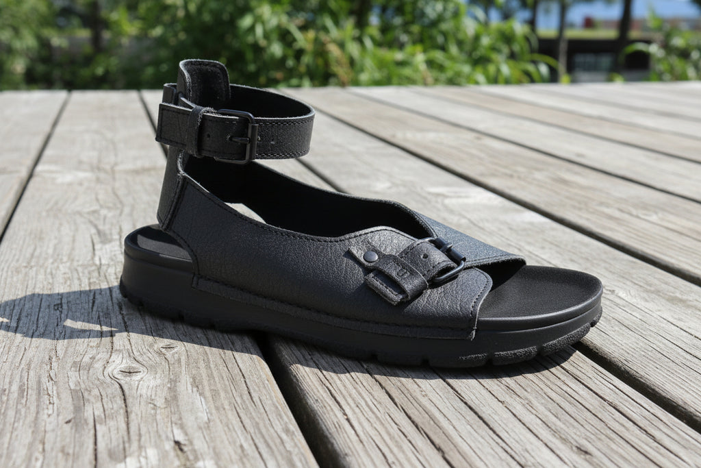 TOKU Atenas Sandalias Veganas - Negro