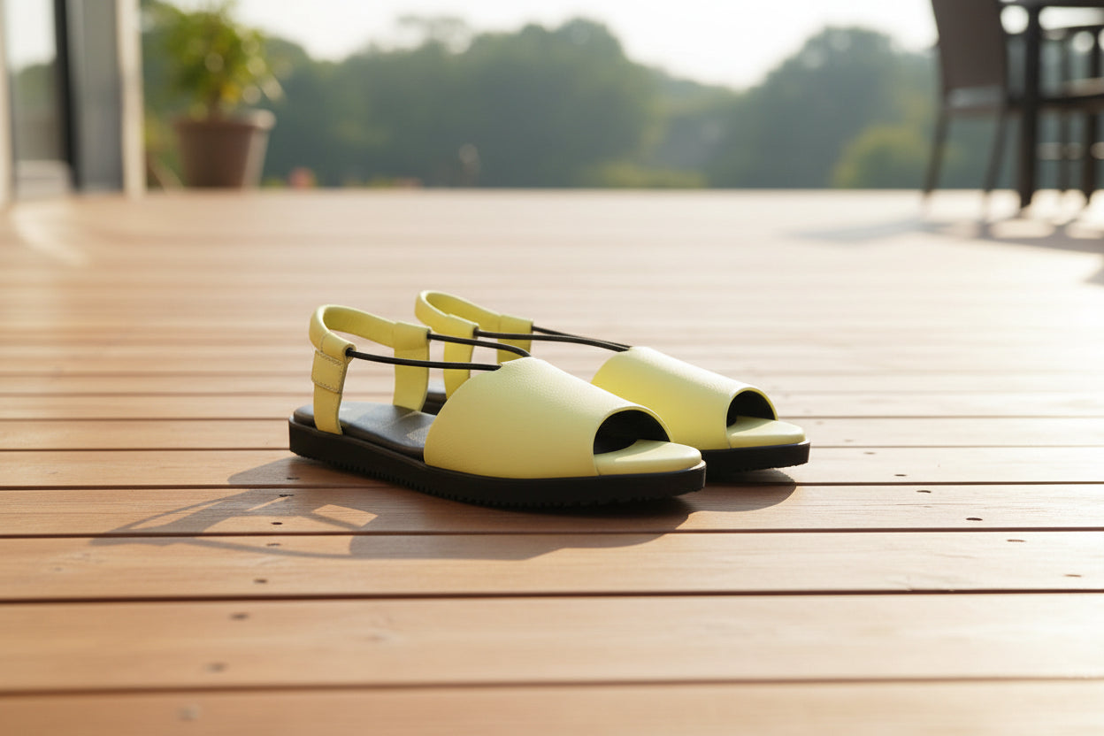 Sandalias TOKU Berlin - Amarillo Lima