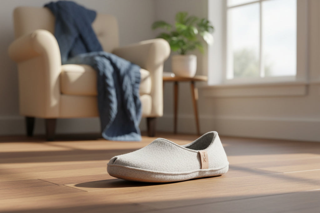 Pantuflas TOKU Budapest - Blanco