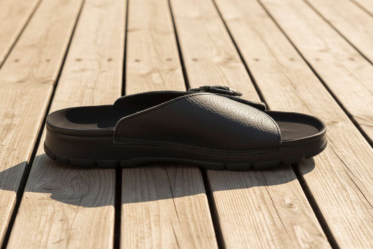 Sandalias TOKU Roma Veganas - Negro