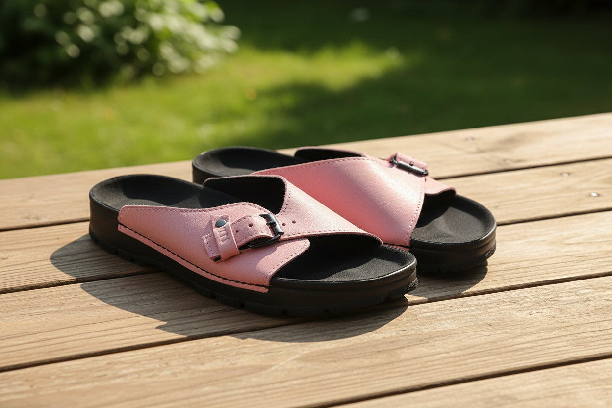 Sandali vegani TOKU Roma - Rosa