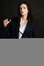 Leather Phone Bag - Black