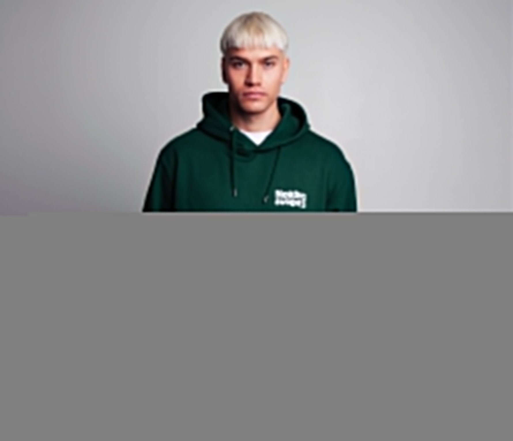 Premium Hoodie Moomin - Green