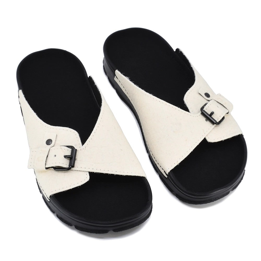 TOKU Rome Vegane Sandalen – Weiß