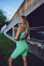 Biker Shorts - Green
