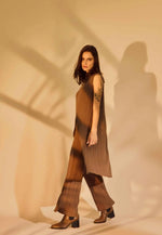 Brown Leather Ankle Boots Canna – Chelsea Boots with 6.5 cm Block Heel