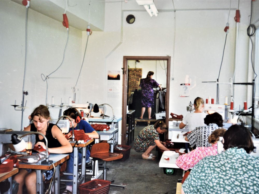The Omaking sewing floor in Estonia