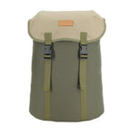 Cafe Backpack - Khaki & Beige