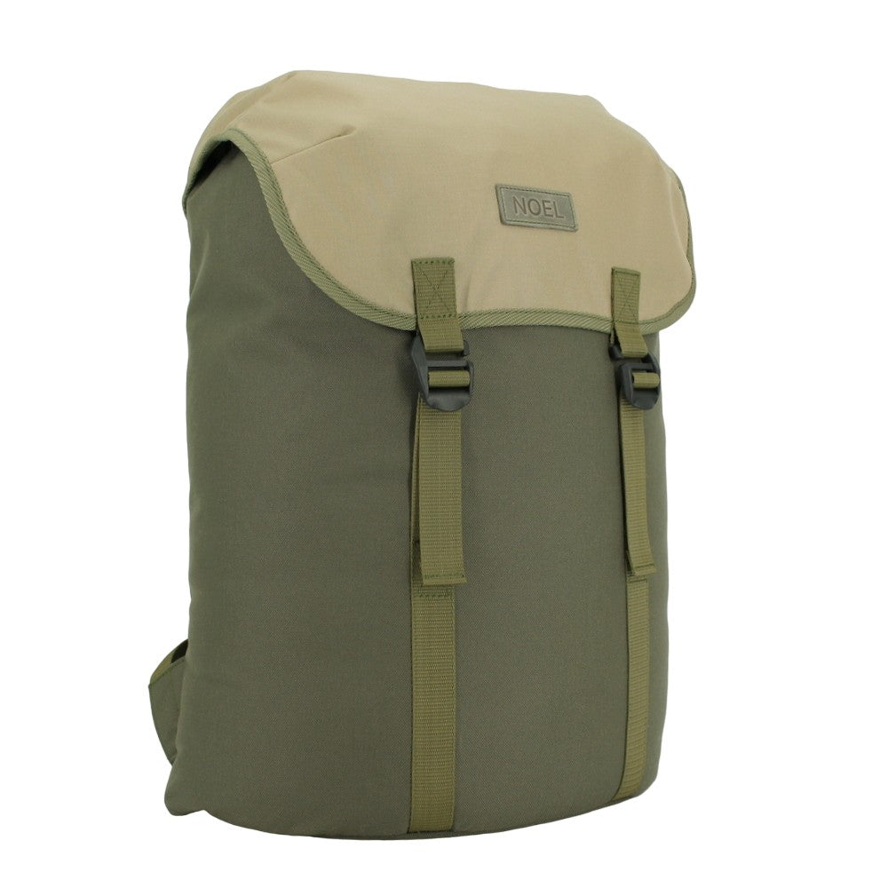 Cafe Backpack with G-hook - Khaki & Beige