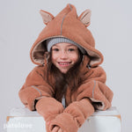 Car Poncho For Kids - Fox