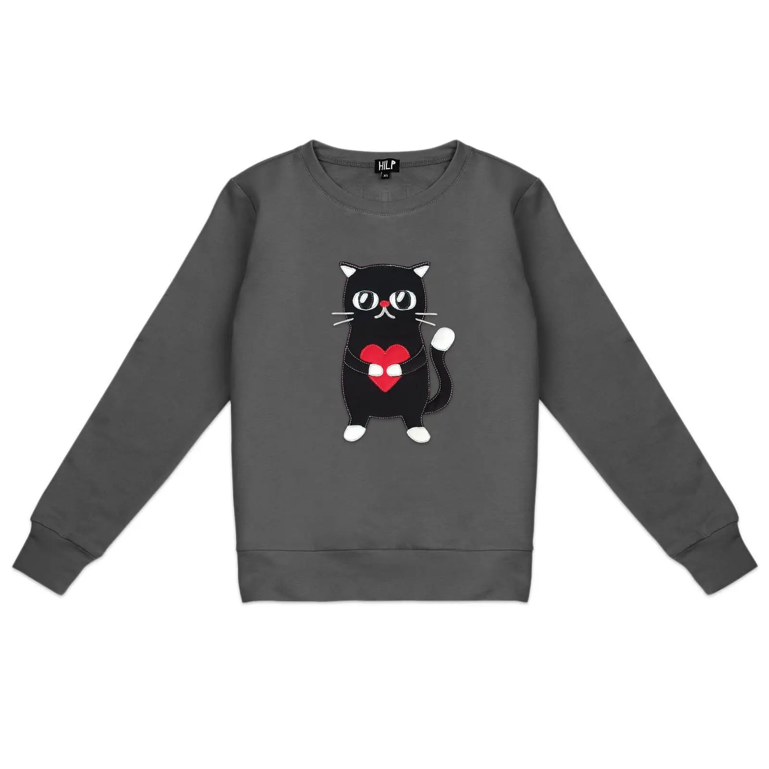 Women’s Heartful Cat Sweatshirt