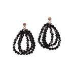 Cherie Boho S Earrings - Rose Gold and Silver