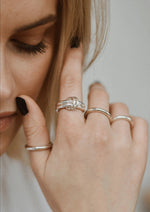Double Ring - Silver