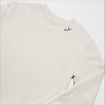Embroidered Collar Organic Cotton Sweatshirt "Äiti" (FI)