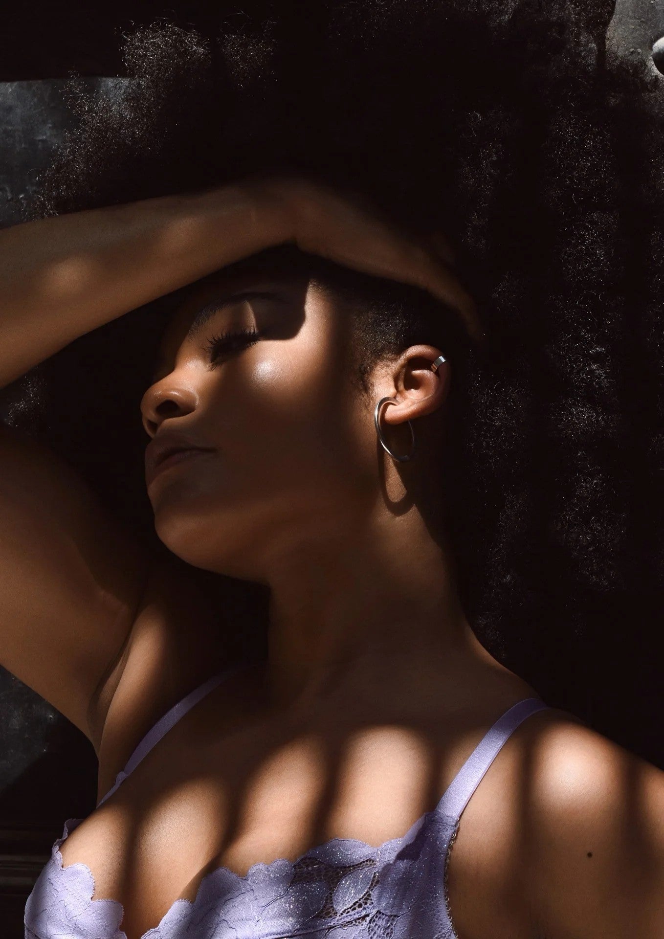 Flat Upper Ear Cuff - Silver