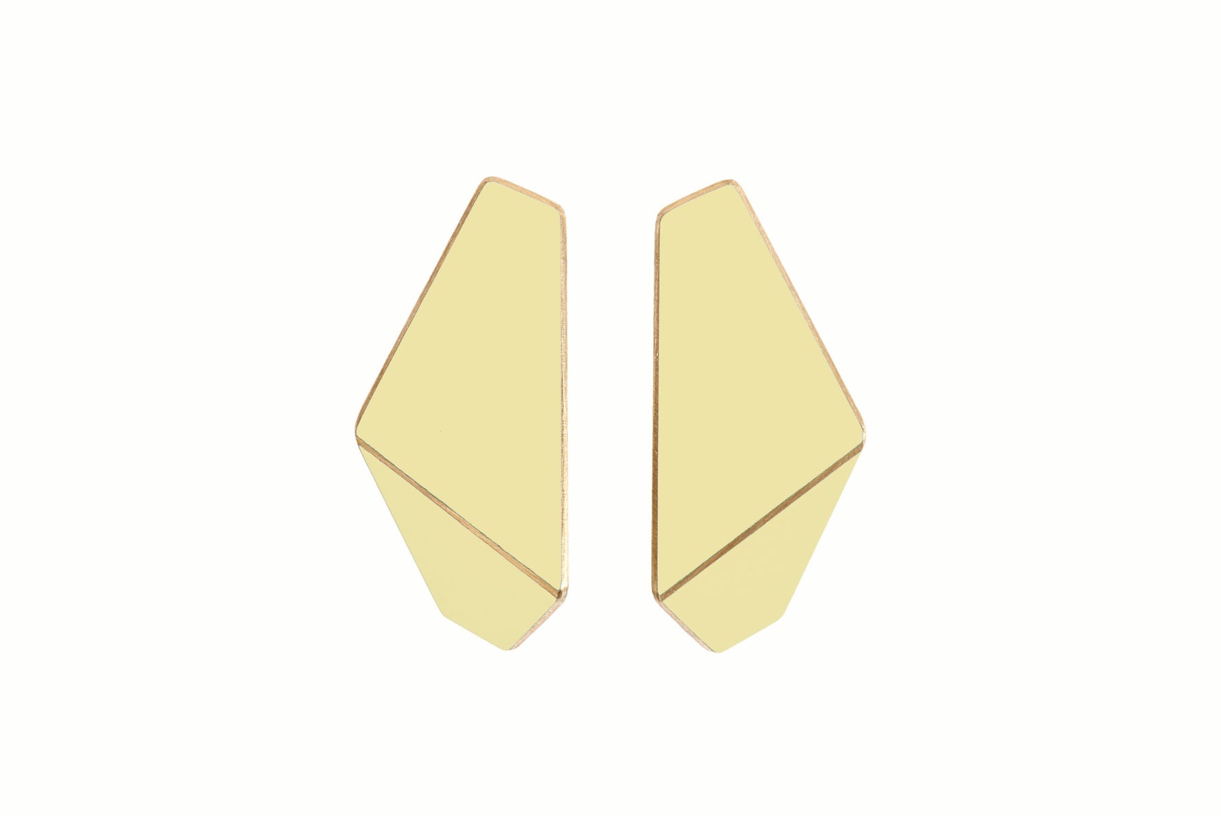 Folded Slim Earrings