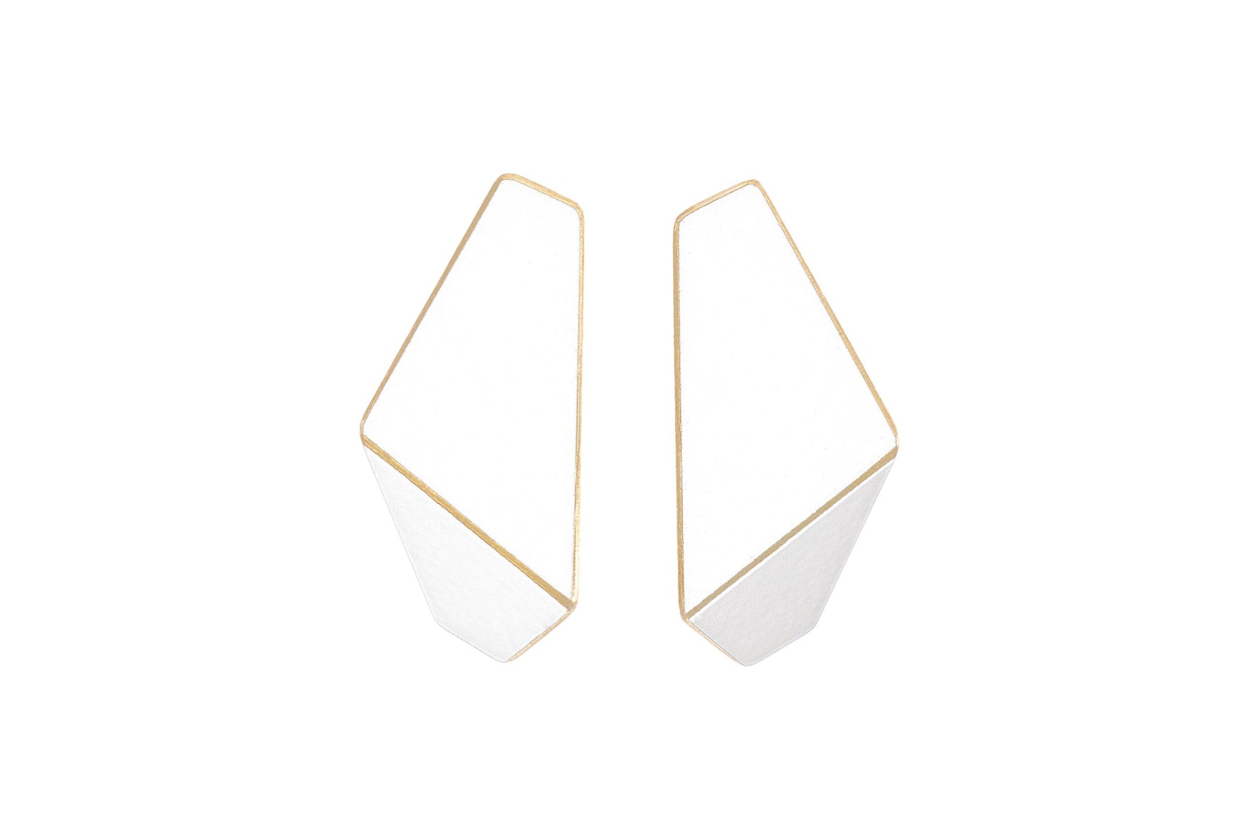 Folded Slim Earrings