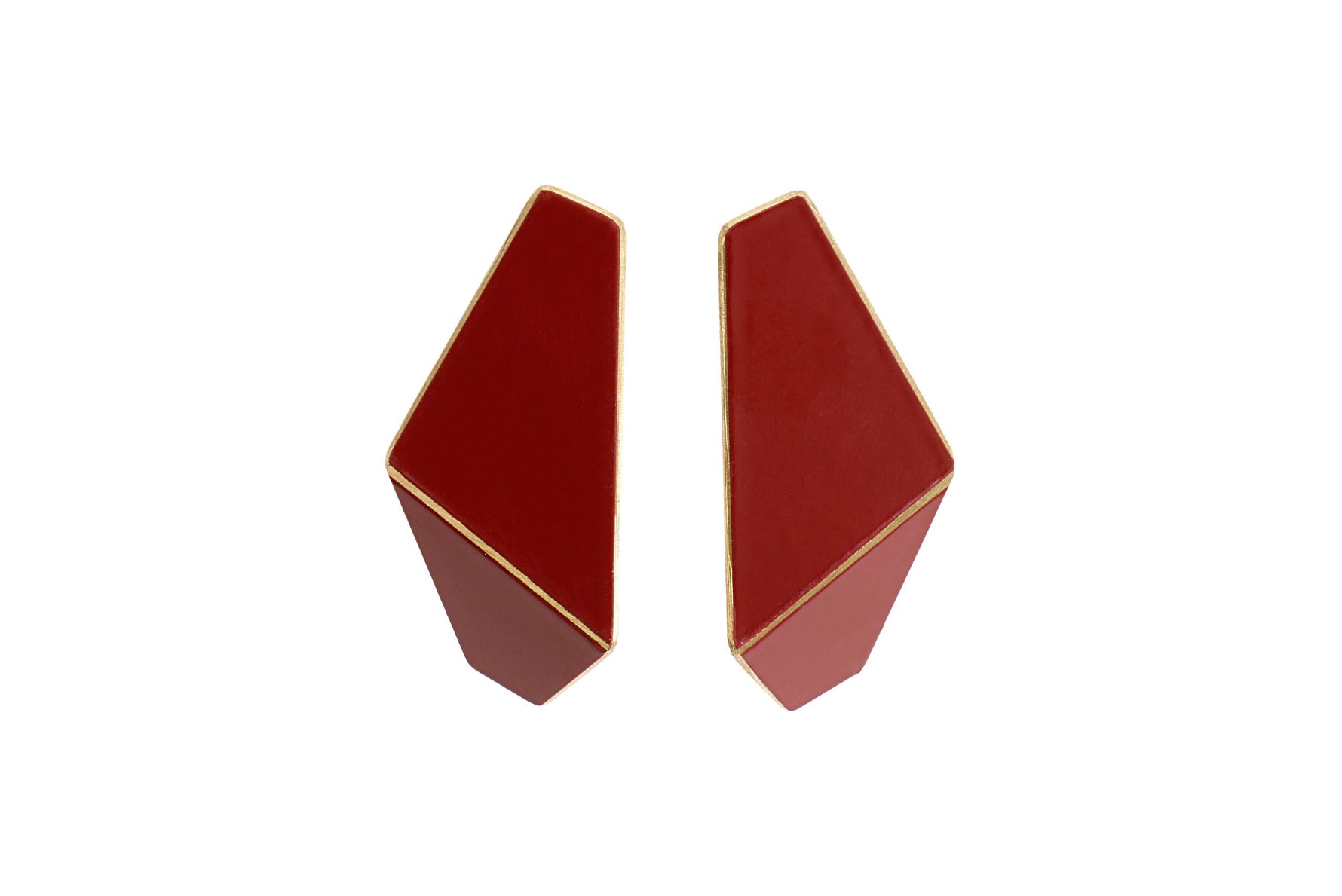 Folded Slim Earrings