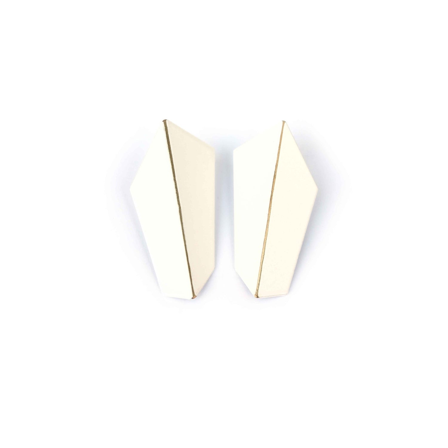 Folded Vertical Earrings