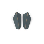 Folded Vertical Earrings