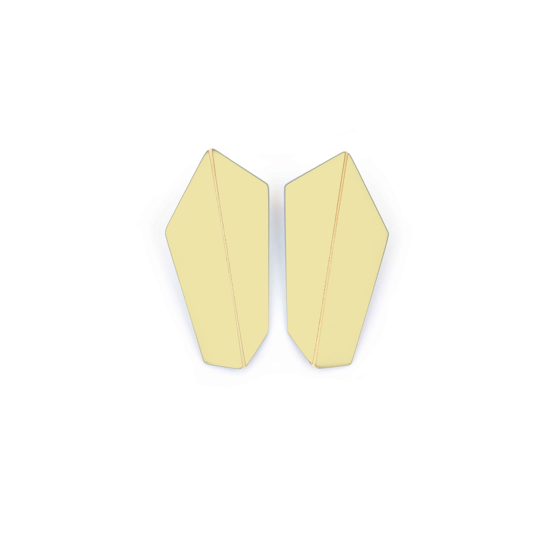 Folded Vertical Earrings