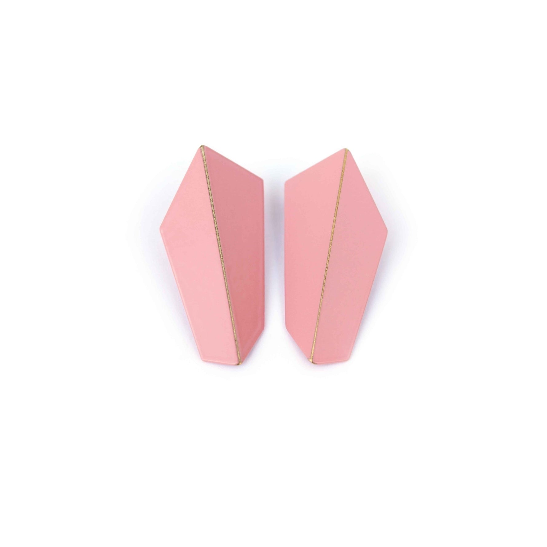 Folded Vertical Earrings