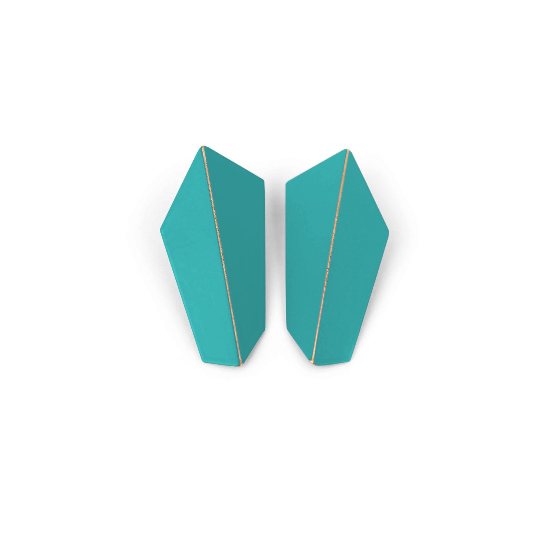 Folded Vertical Earrings