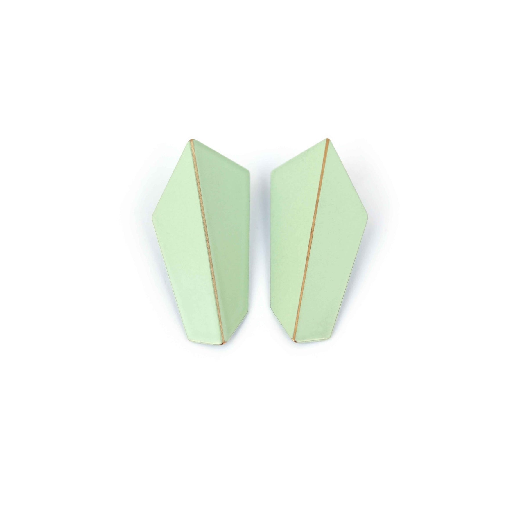 Folded Vertical Earrings